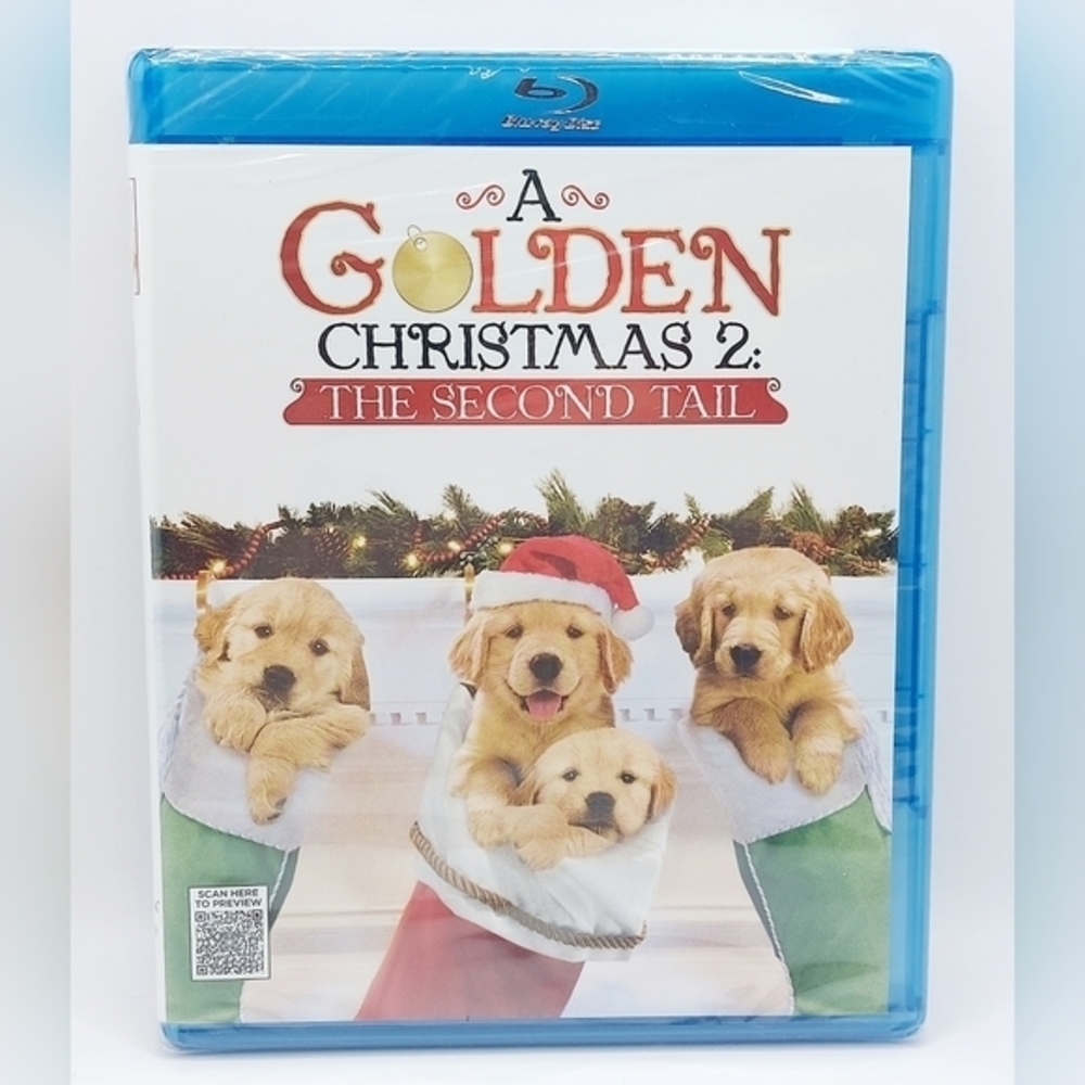 A Golden Christmas 2 on Blu-Ray Family Movie Night Holiday Sealed‎